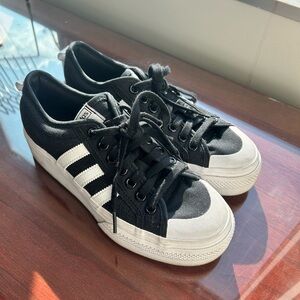 Adidas Nizza Platform Shoes